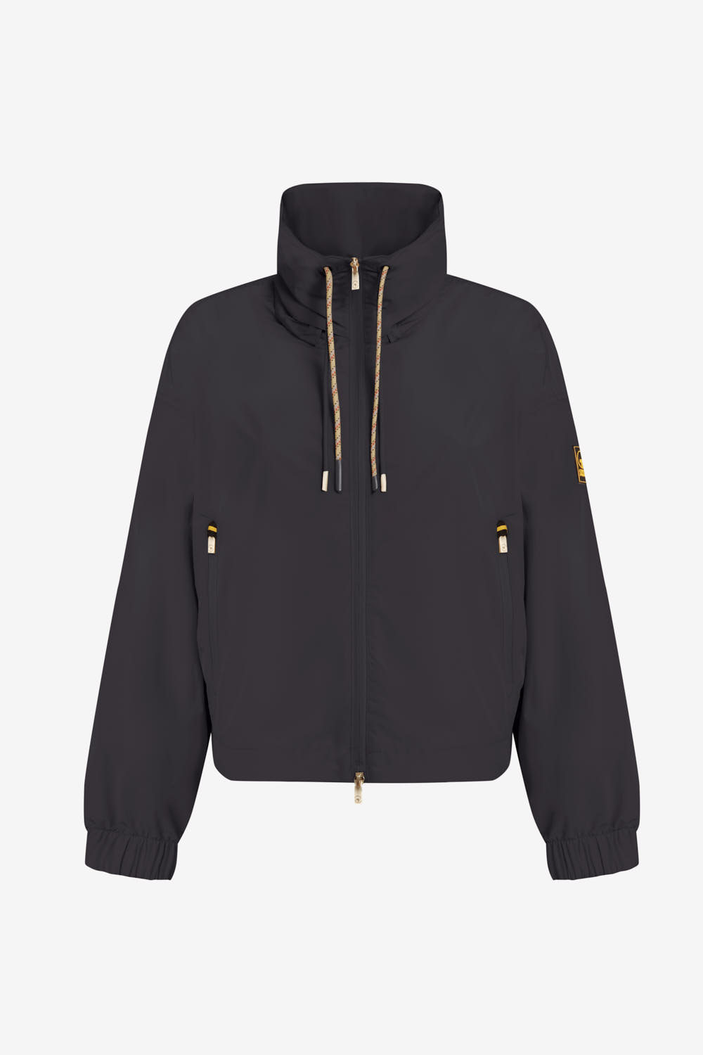 ciesse-lana-kurze-jacke-schwarz-damen-kapuze image 5