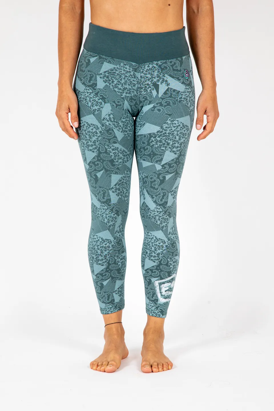 e9-gemma-leggings-damen-slate-7-8-bio-baumwolle image 1