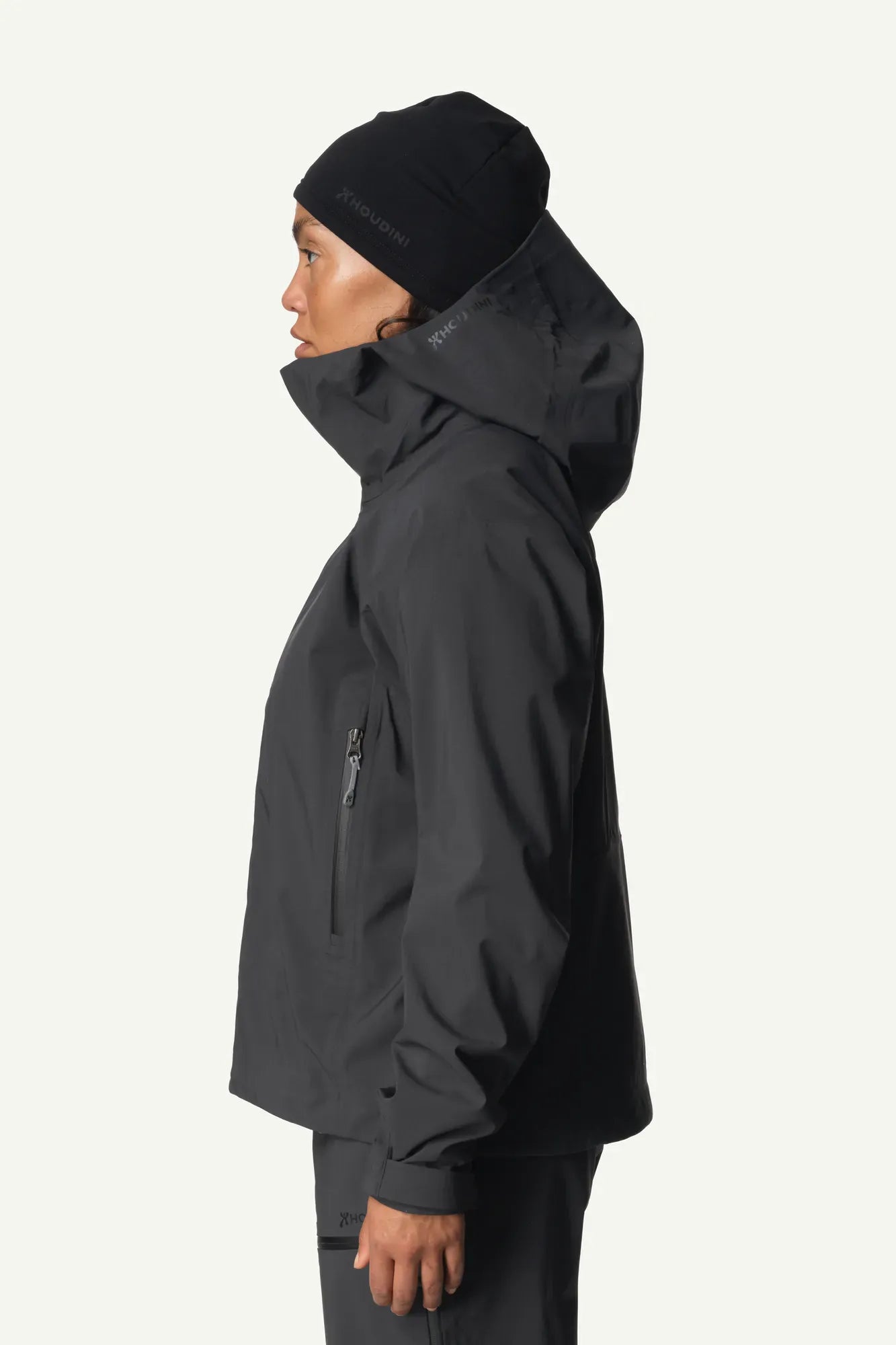houdini-five-to-nine-w-s-shelljacke-true-black-wasserdicht image 6