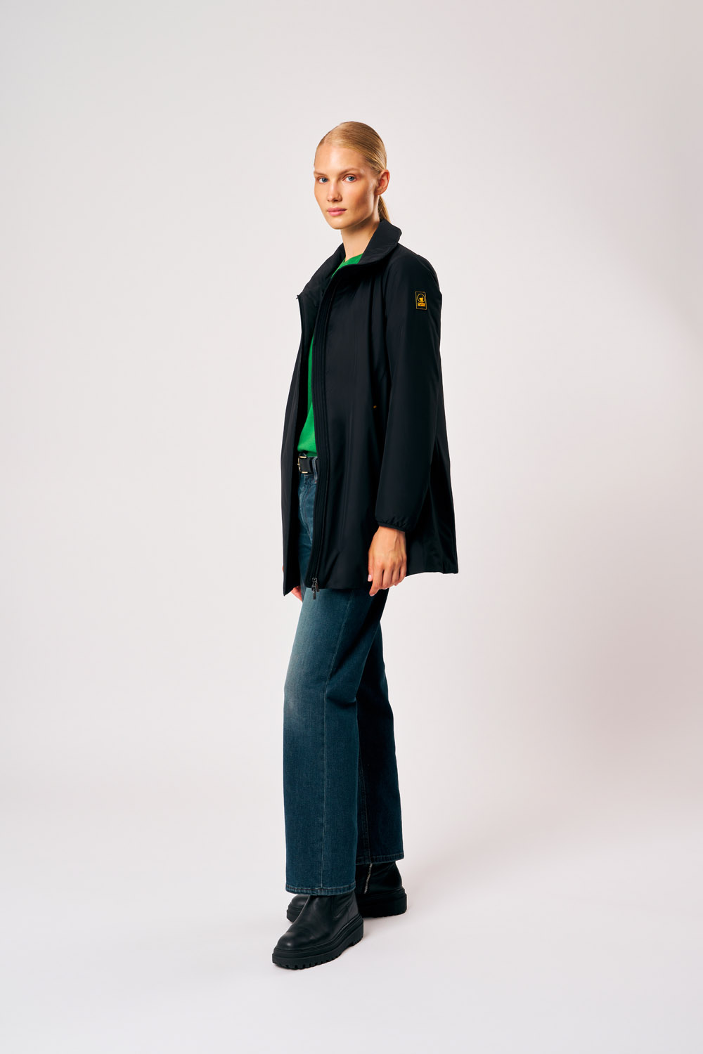 ciesse-outdoor-catalina-mantel-schwarz-damen-halbzeit image 1