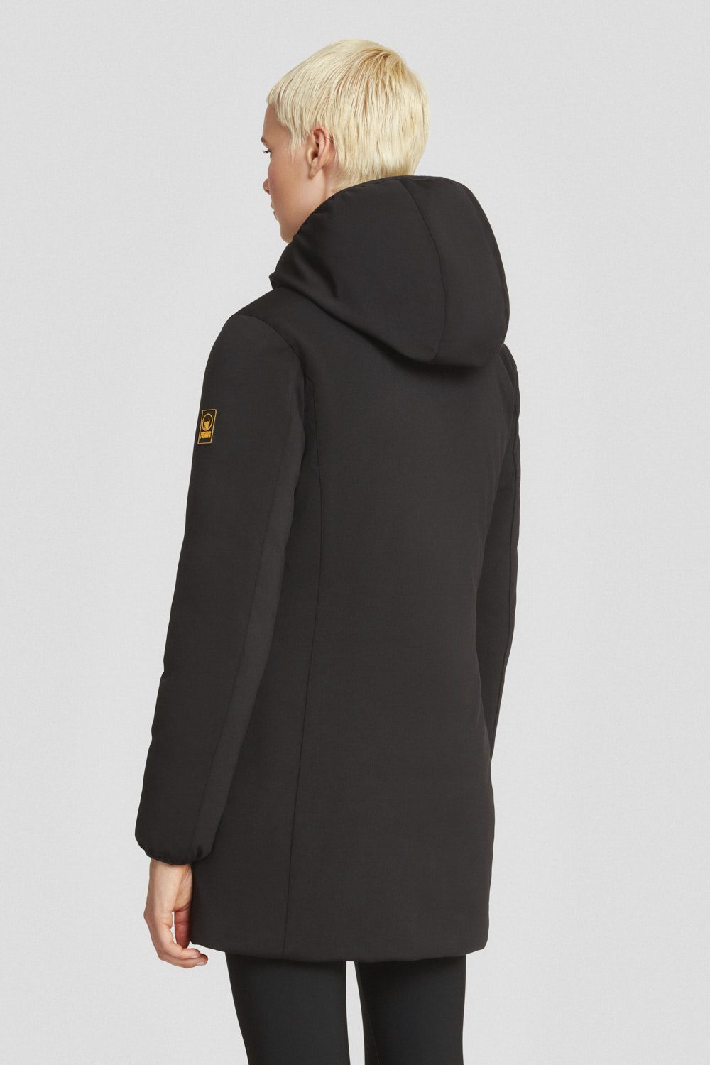 ciesse-outdoor-giacche-leggere-softshelljacke-schwarz-lang-kapuze image 4
