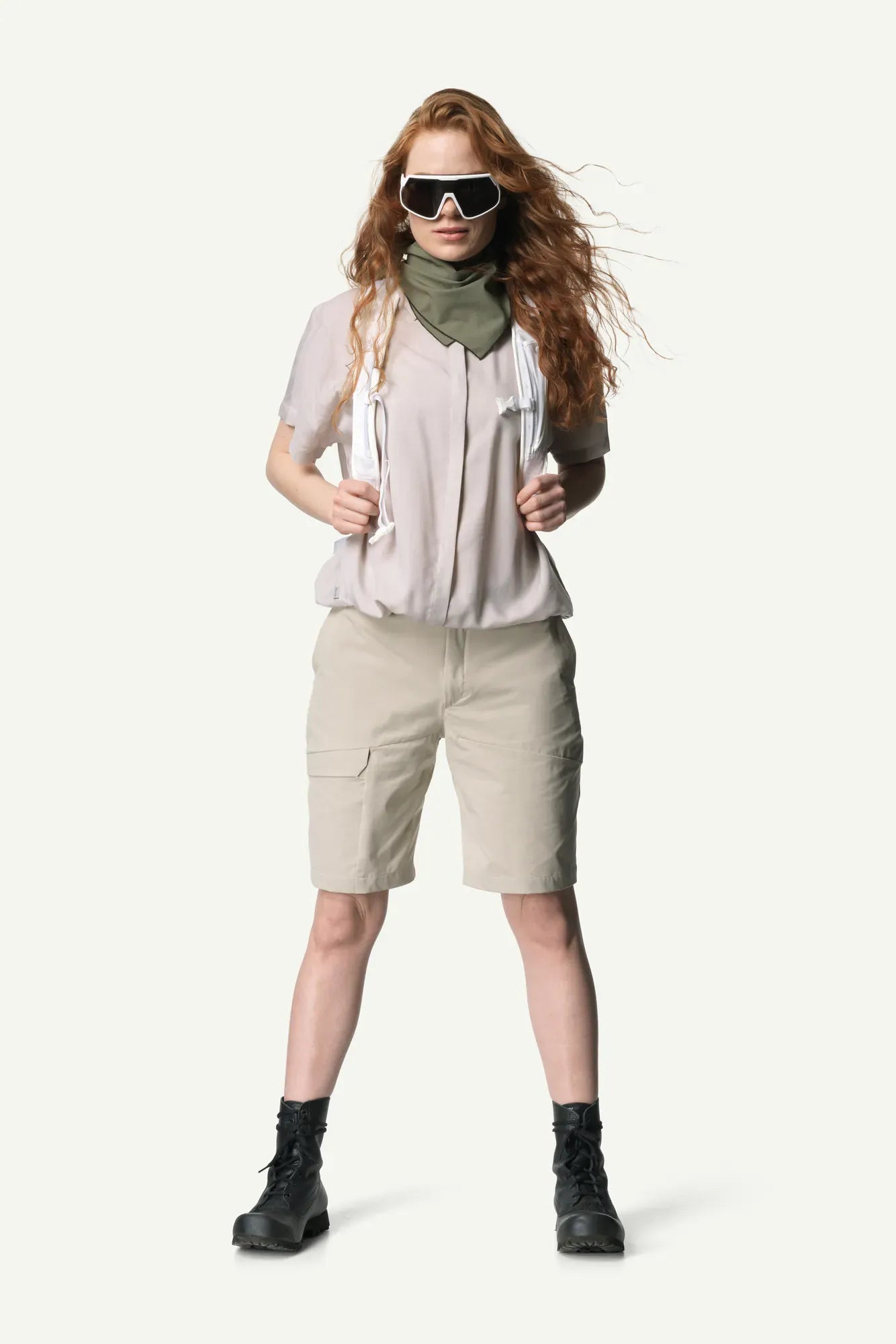 houdini-go-w-s-go-shorts-damen-sandstorm-ripstop-wasserabweisend image 2