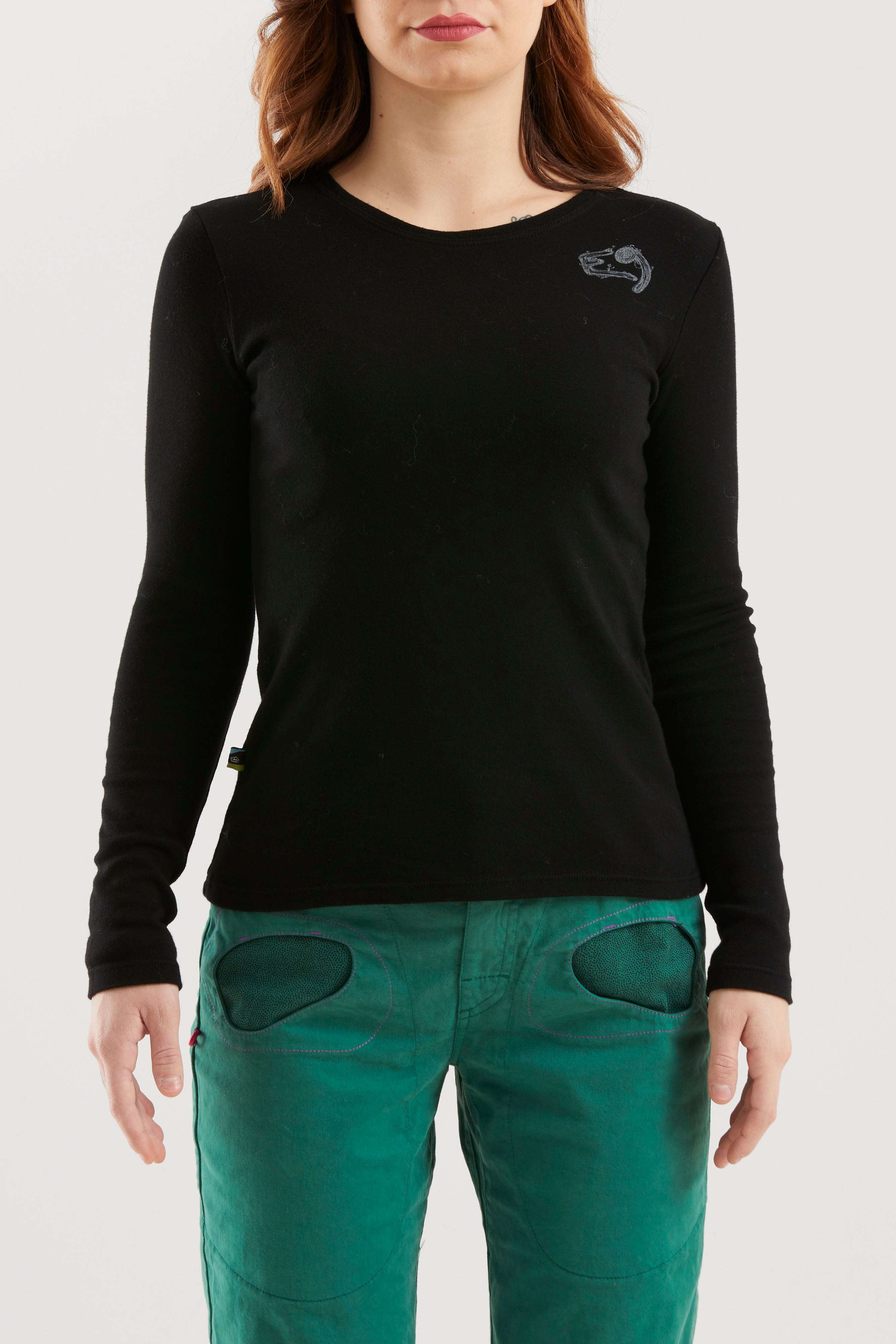e9-lawa-langarmshirt-periwinkle-cotton-modal image 1