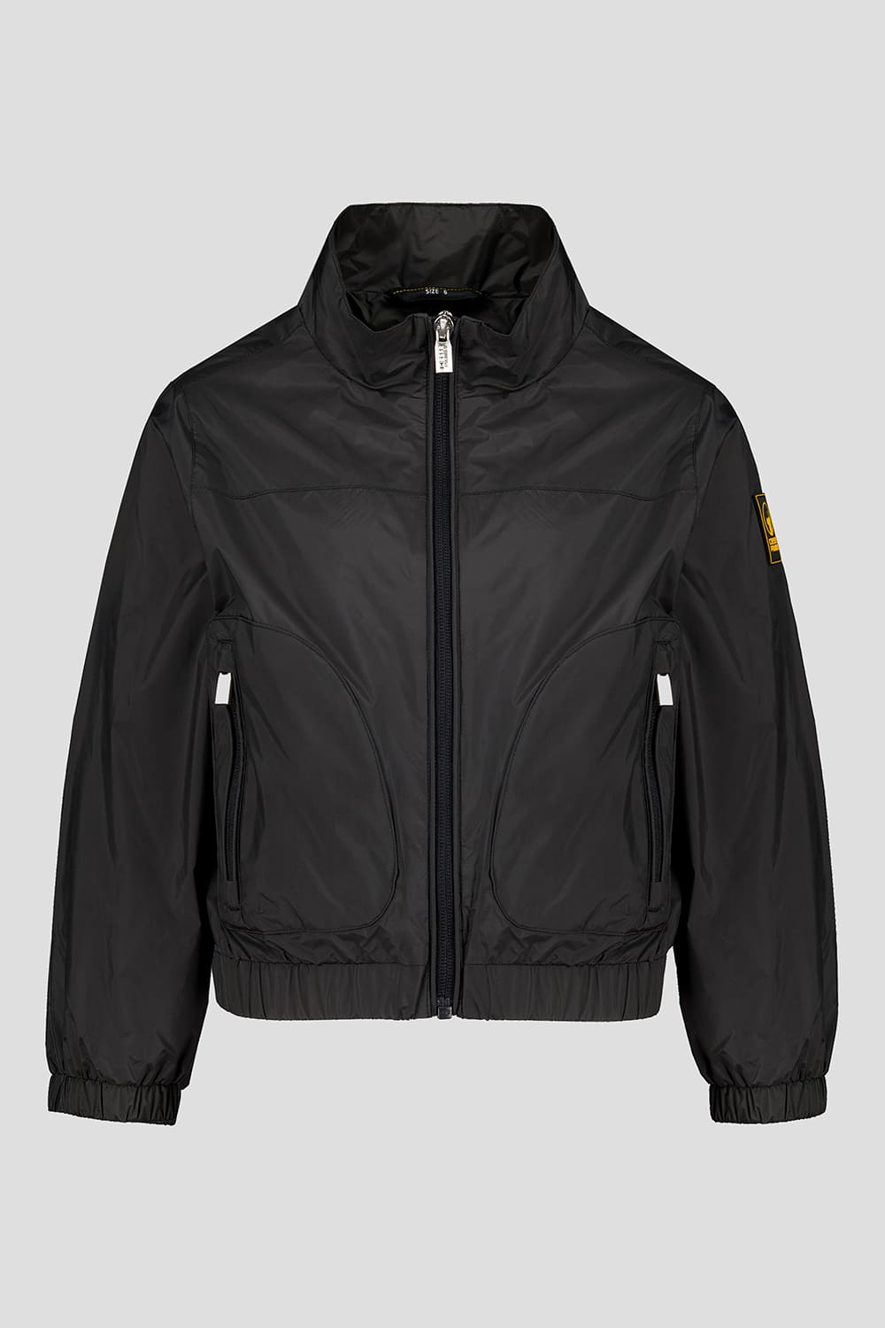 ciesse-outdoor-windjacke-schwarz-mit-kapuze-leicht-windbreaker image 1