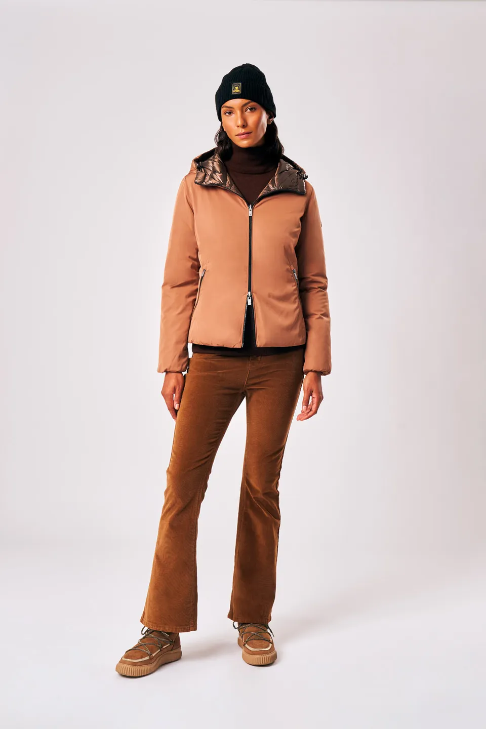 ciesse-outdoor-linda-3-0-damen-daunenjacke-hellbraun-reversibel image 1