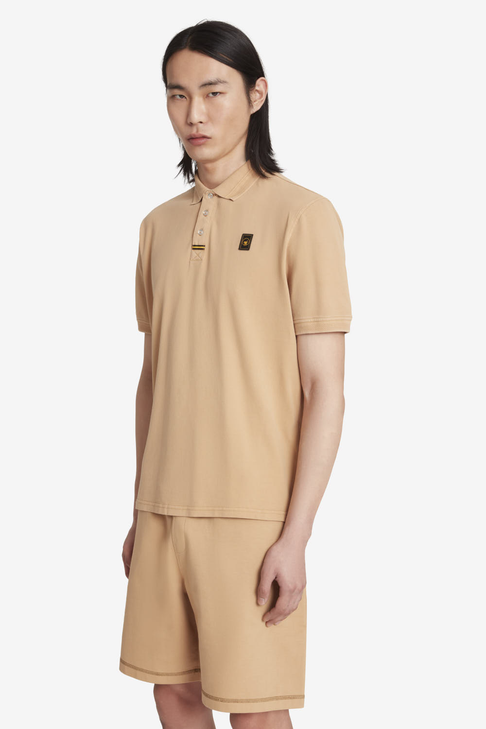 ciesse-outdoor-helmy-4-0-poloshirt-herren-beige-baumwolle image 2