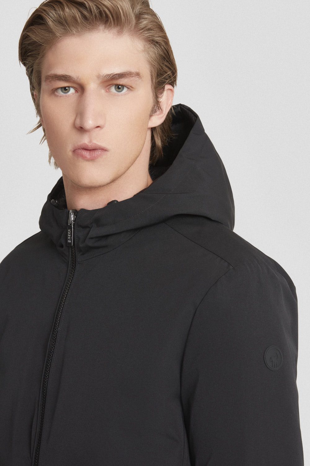 ciesse-outdoor-daunenjacke-kurz-schwarz-reversibel-mit-dwr image 3