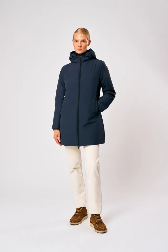 ciesse-outdoor-matilda-jacke-damen-blau-lang-kapuze image 1