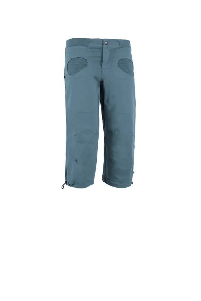 e9-r3-2-kletterhose-blue-ceuse-3-4-bio-baumwolle image 1