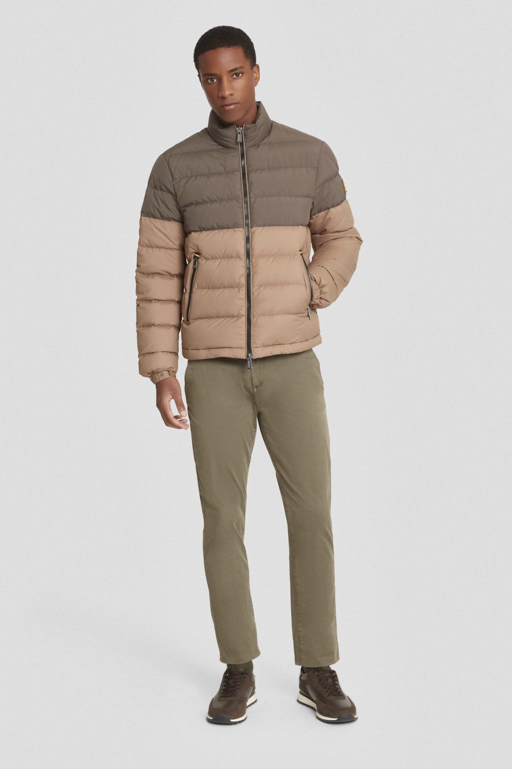 ciesse-outdoor-piumini-kurze-daunenjacke-braun-bicolor-800fp image 1
