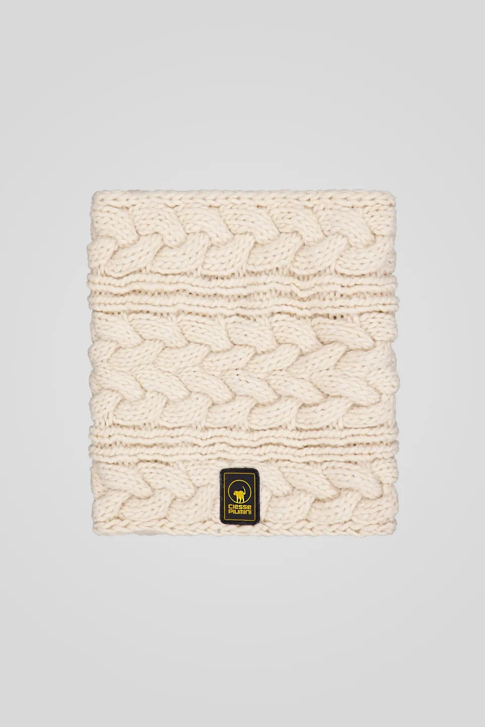 ciesse-halsw-rmer-loop-schal-beige-strick-wolle-alpaka image 1