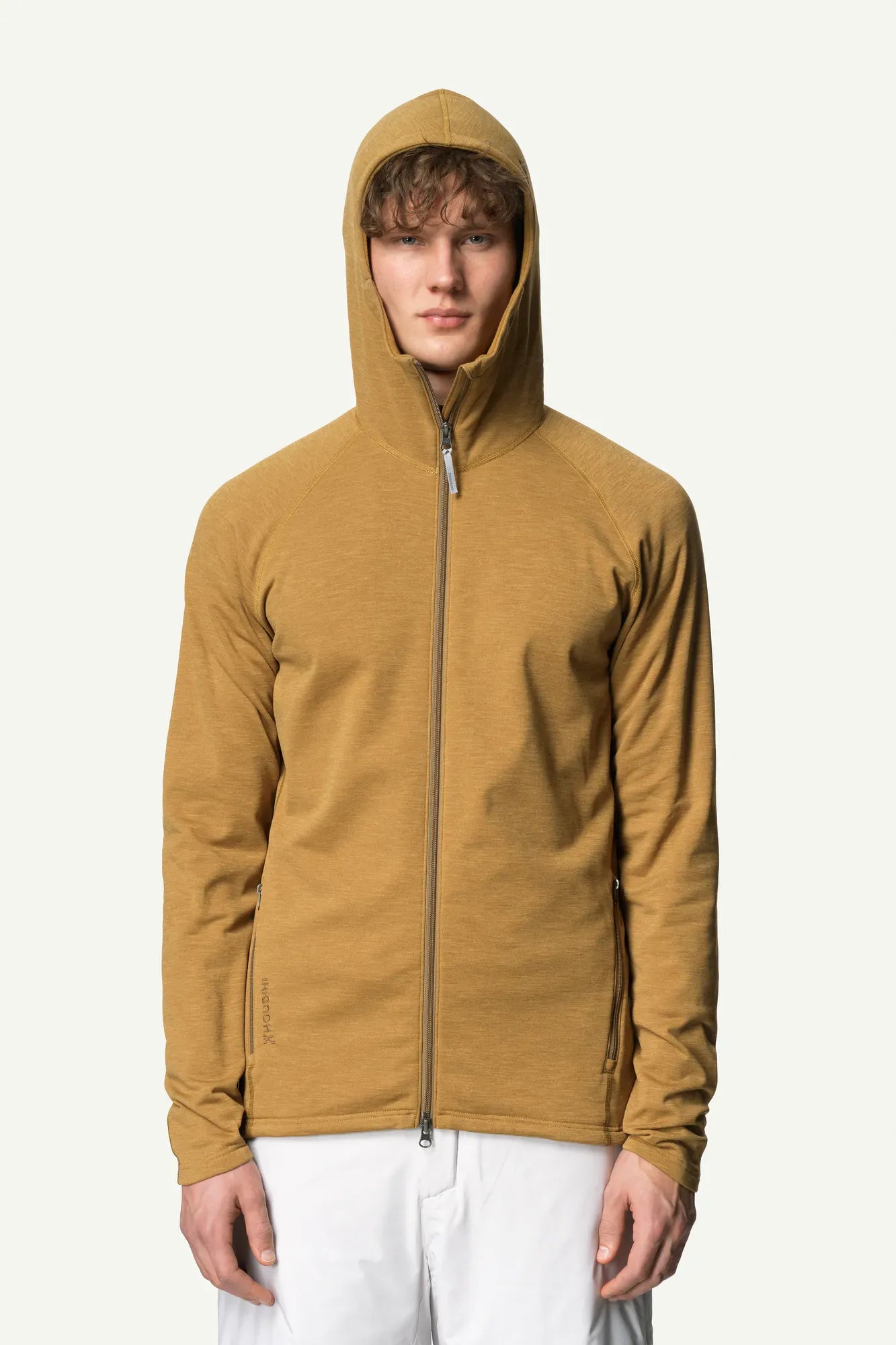 houdini-outright-houdi-fleecejacke-herren-greenish-gold-atmungsaktiv image 3
