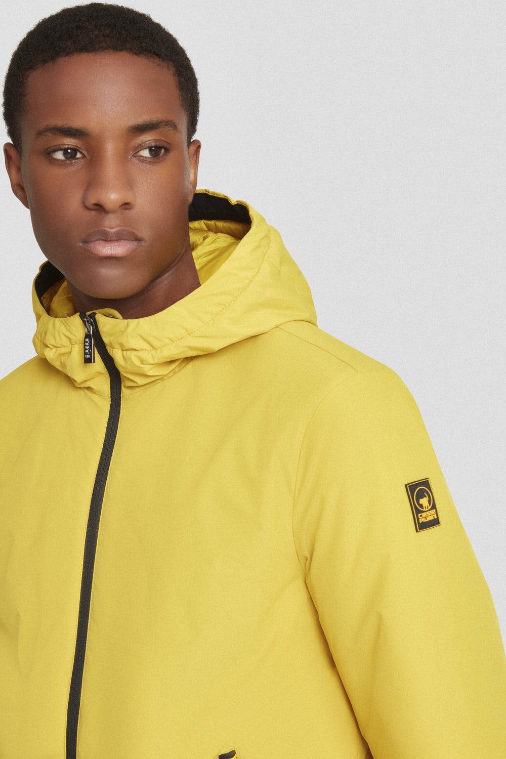 ciesse-giacche-invernali-steppjacke-gelb-kapuze image 3