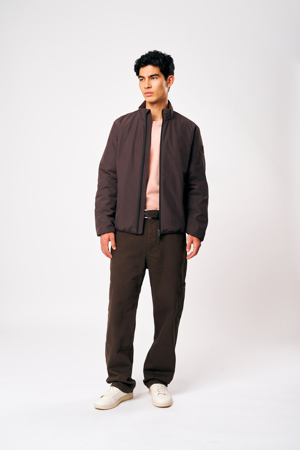 ciesse-outdoor-titano-biker-winterjacke-braun-gef-ttert-dwr image 1