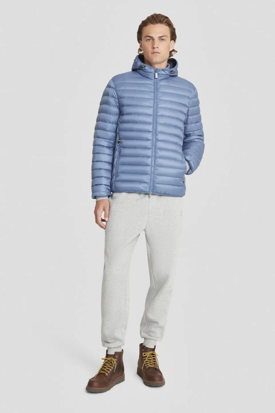 ciesse-daunenjacke-herren-hellblau-leicht-mit-kapuze-800fp image 1