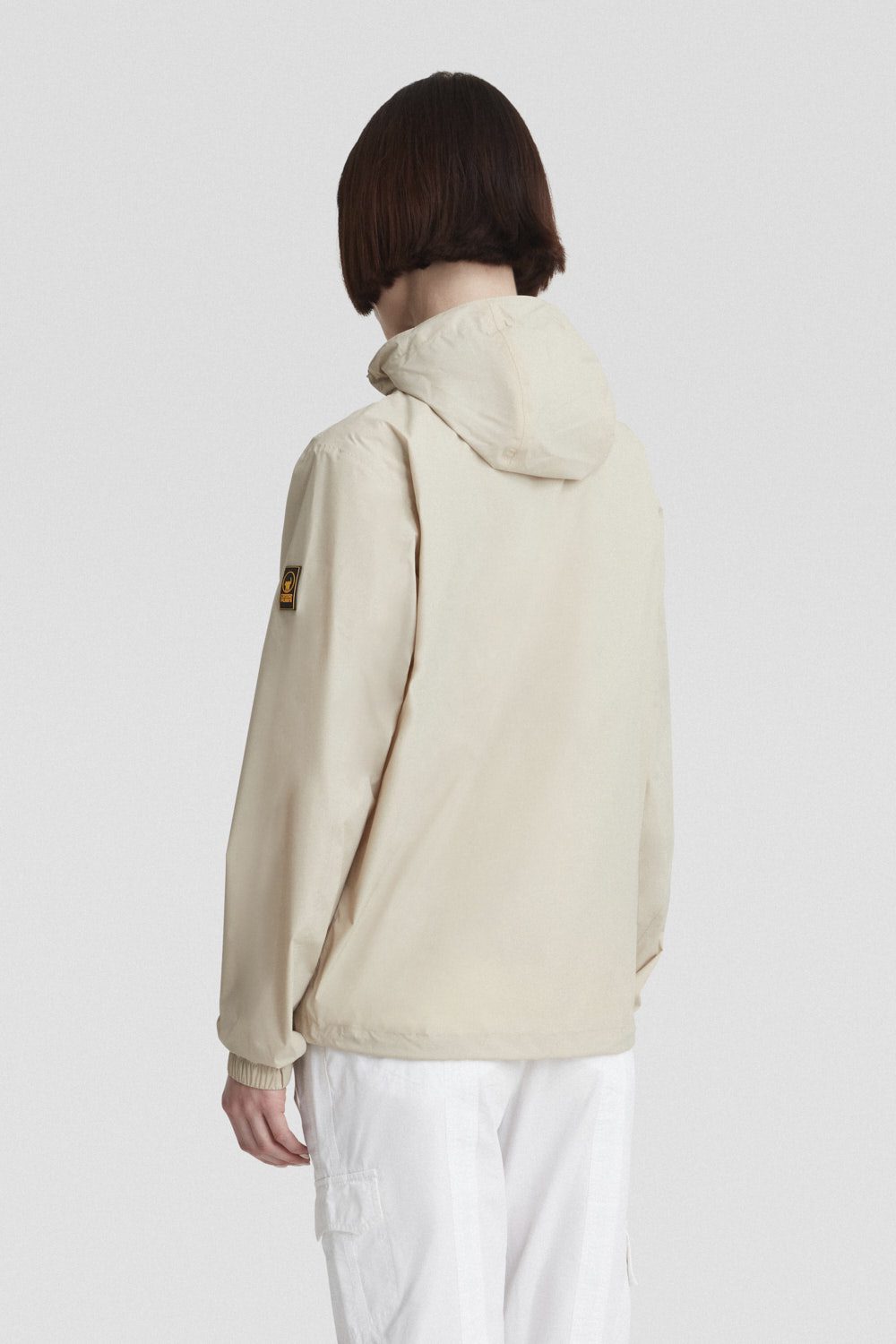 ciesse-outdoor-windjacke-beige-mit-kapuze-wasserdicht-packbar image 4