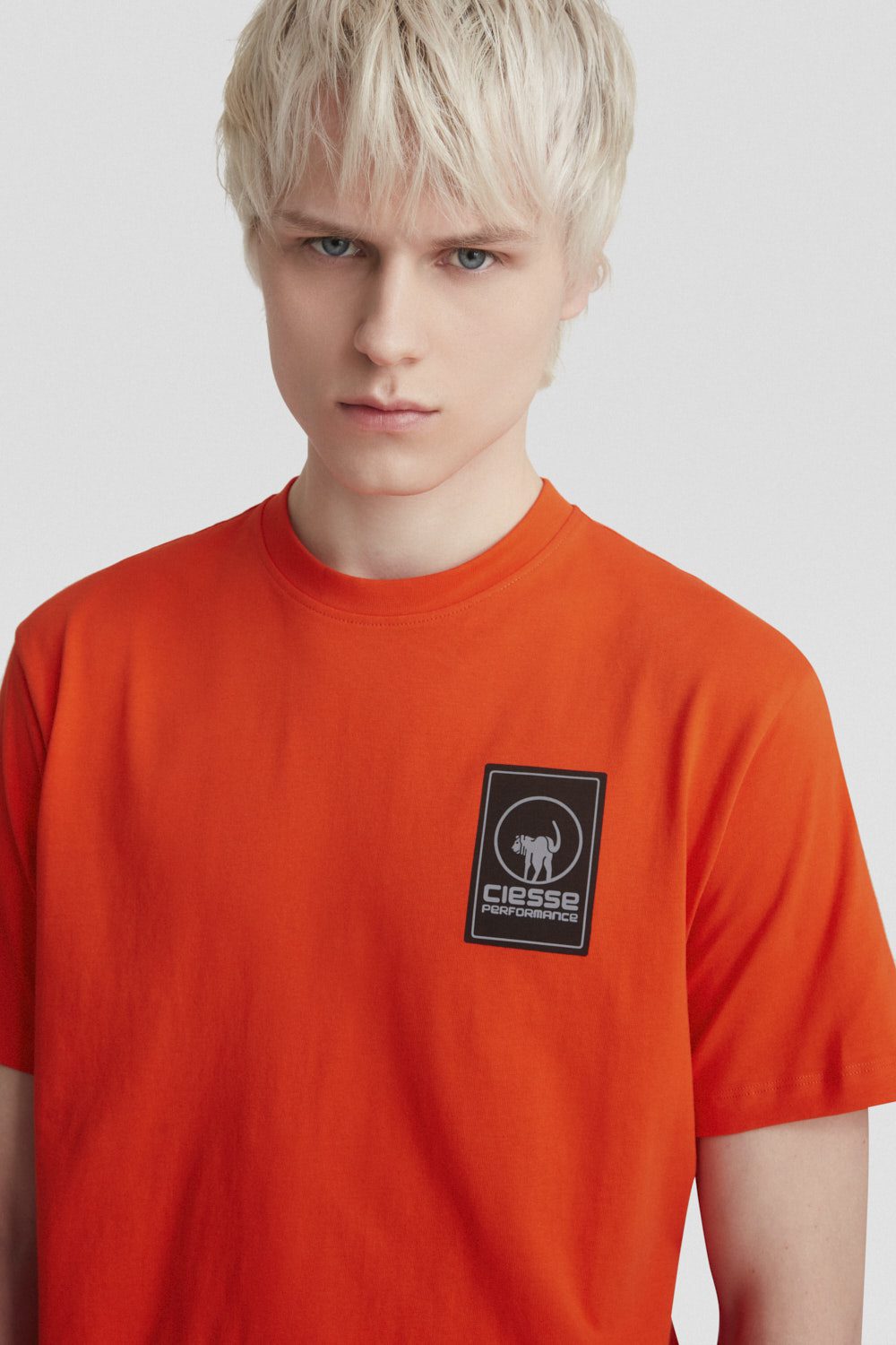 ciesse-outdoor-t-shirt-orange-baumwolle-rundhals image 6