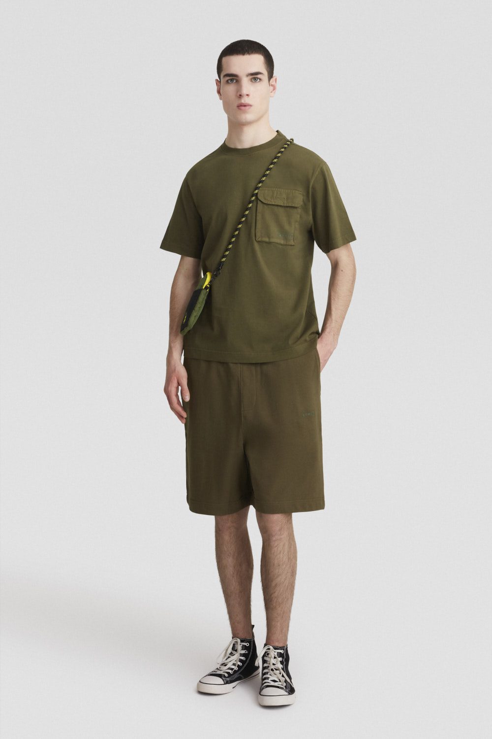 ciesse-outdoor-shorts-baumwolle-gr-n-kordelzug-bermuda image 1
