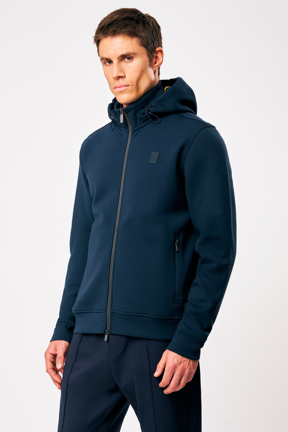 ciesse-outdoor-felpe-naku-4-0-hoodie-herren-blau-reissverschluss image 1