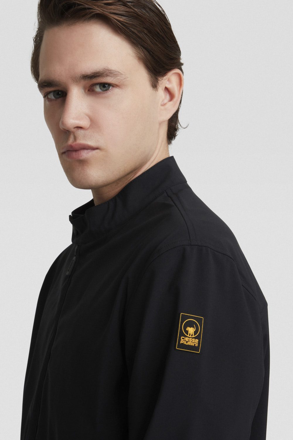 ciesse-outdoor-softshelljacke-schwarz-full-zip-wasserdicht image 3