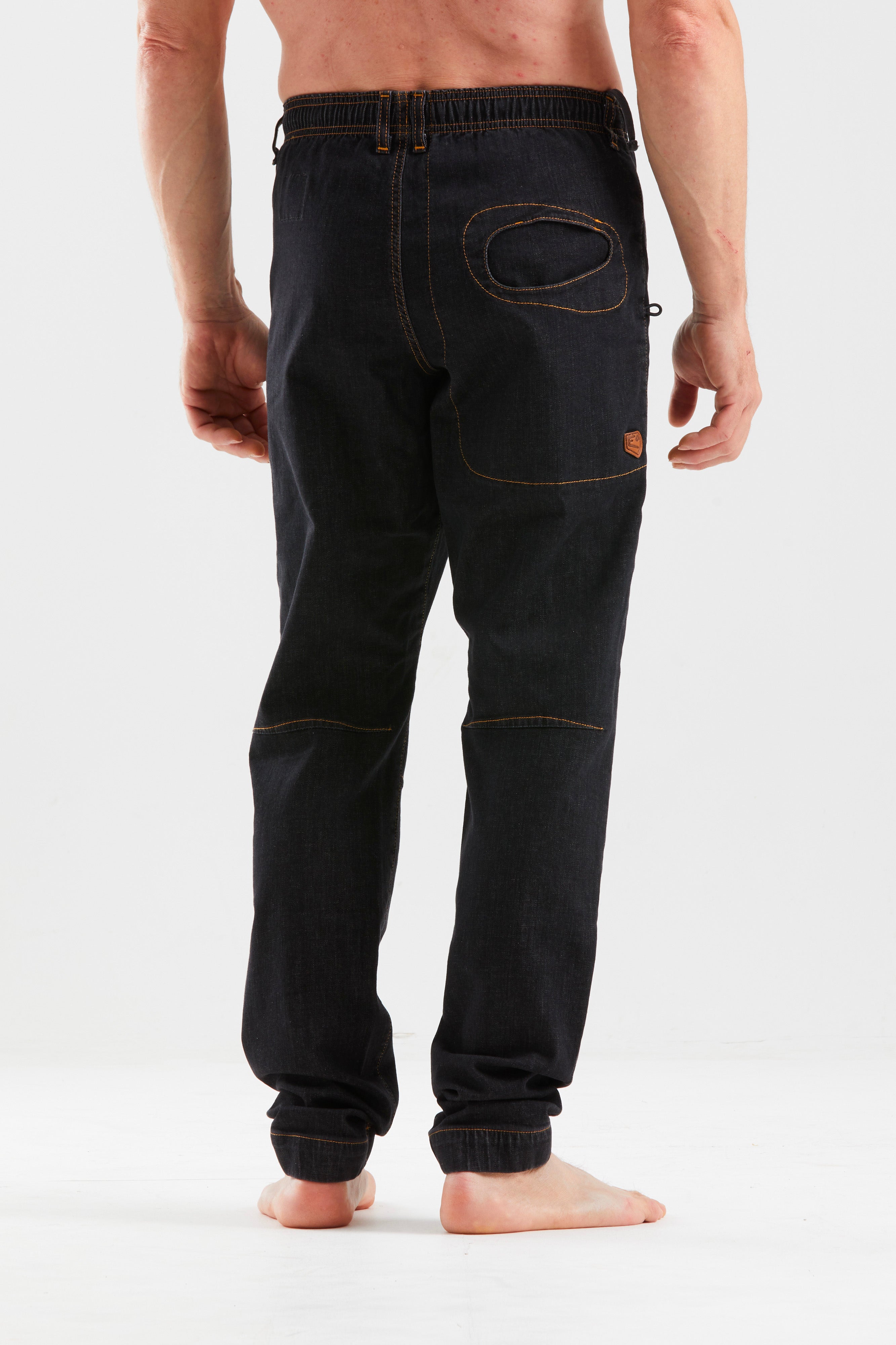 e9-rondo-denim-kletterhose-black-slim-fit-bio image 2