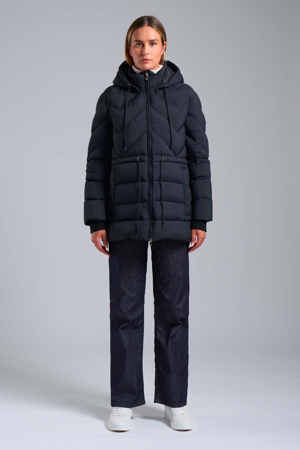 ciesse-outdoor-hirta-piumini-daunenjacke-schwarz-200g-kapuze image 1