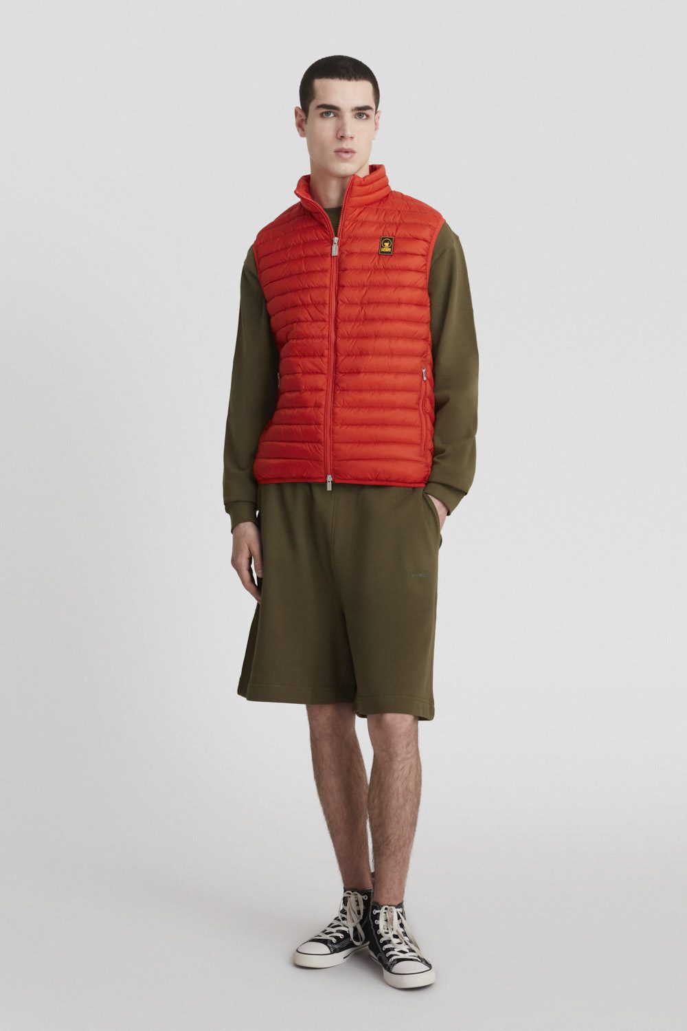 ciesse-outdoor-daunenweste-rot-rmellos-dwr-echt-daune image 1