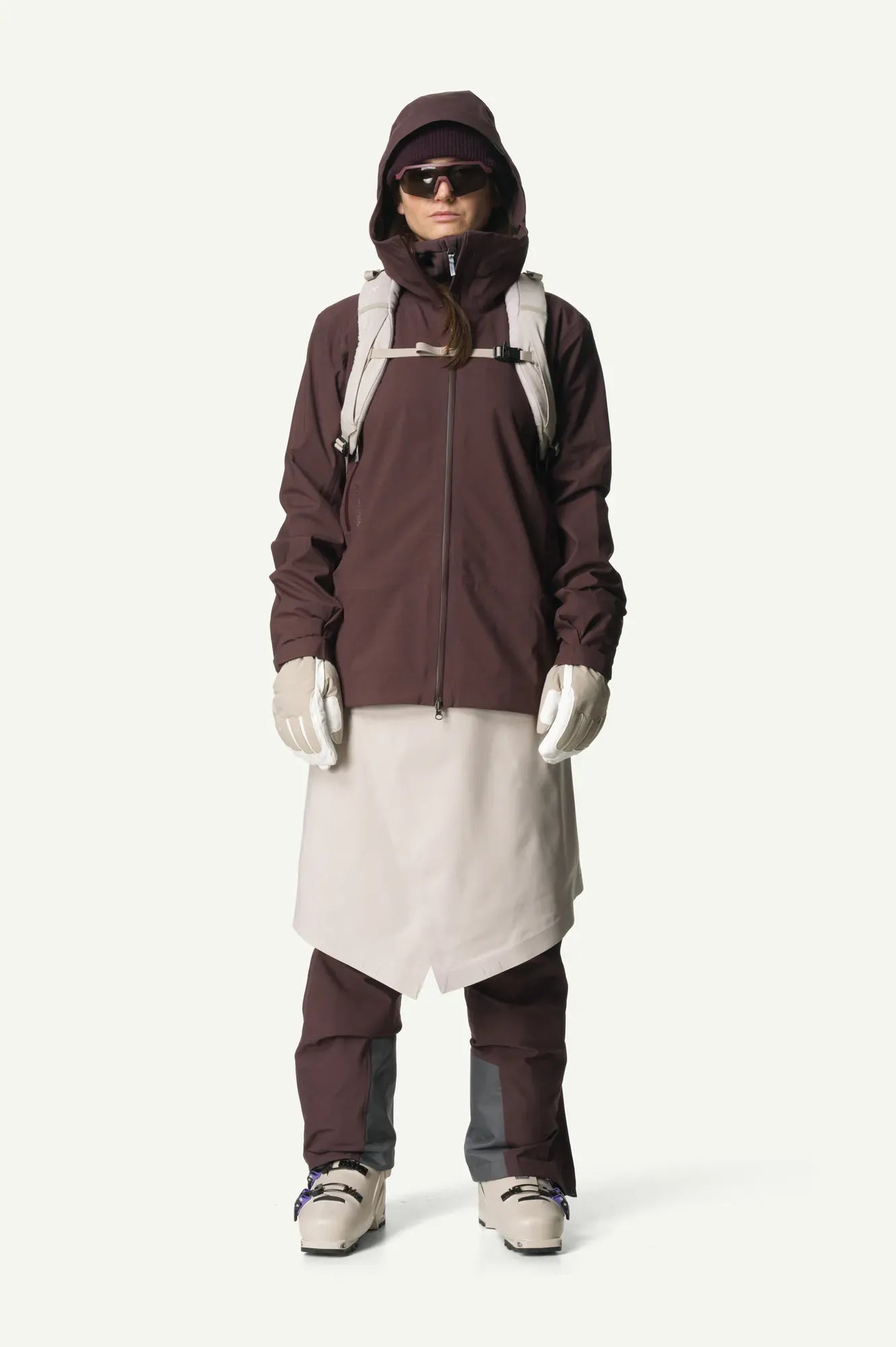 houdini-ride-jacket-damen-skijacke-sky-purple-3l-hardshell image 7