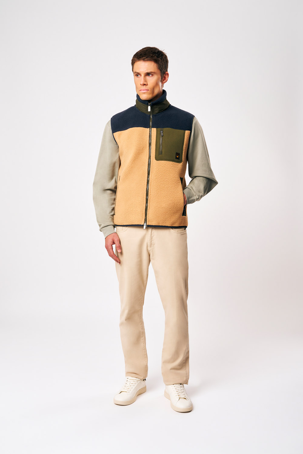ciesse-outdoor-julio-teddyweste-beige-herren-gilet image 2