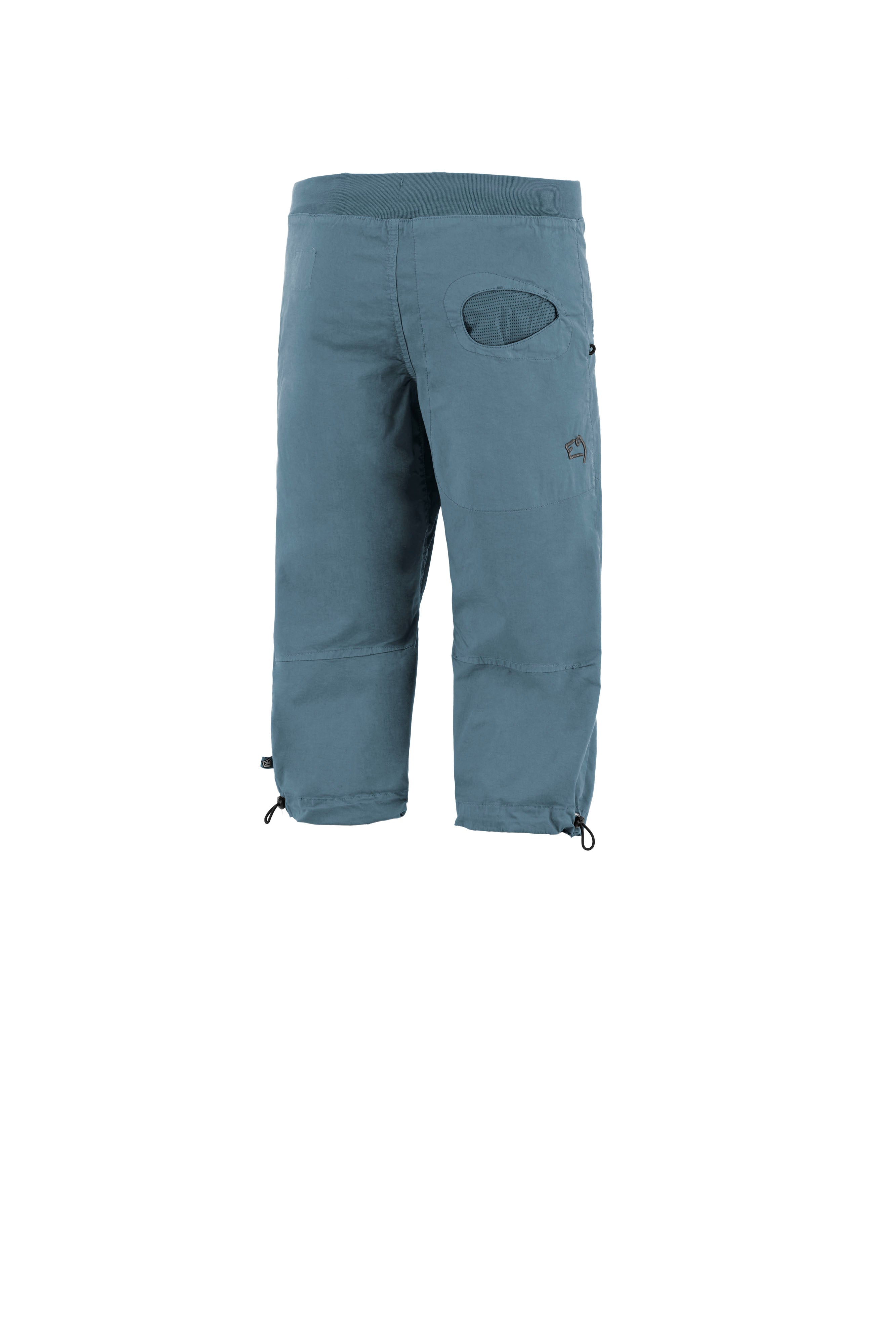e9-r3-2-kletterhose-blue-ceuse-3-4-bio-baumwolle image 2