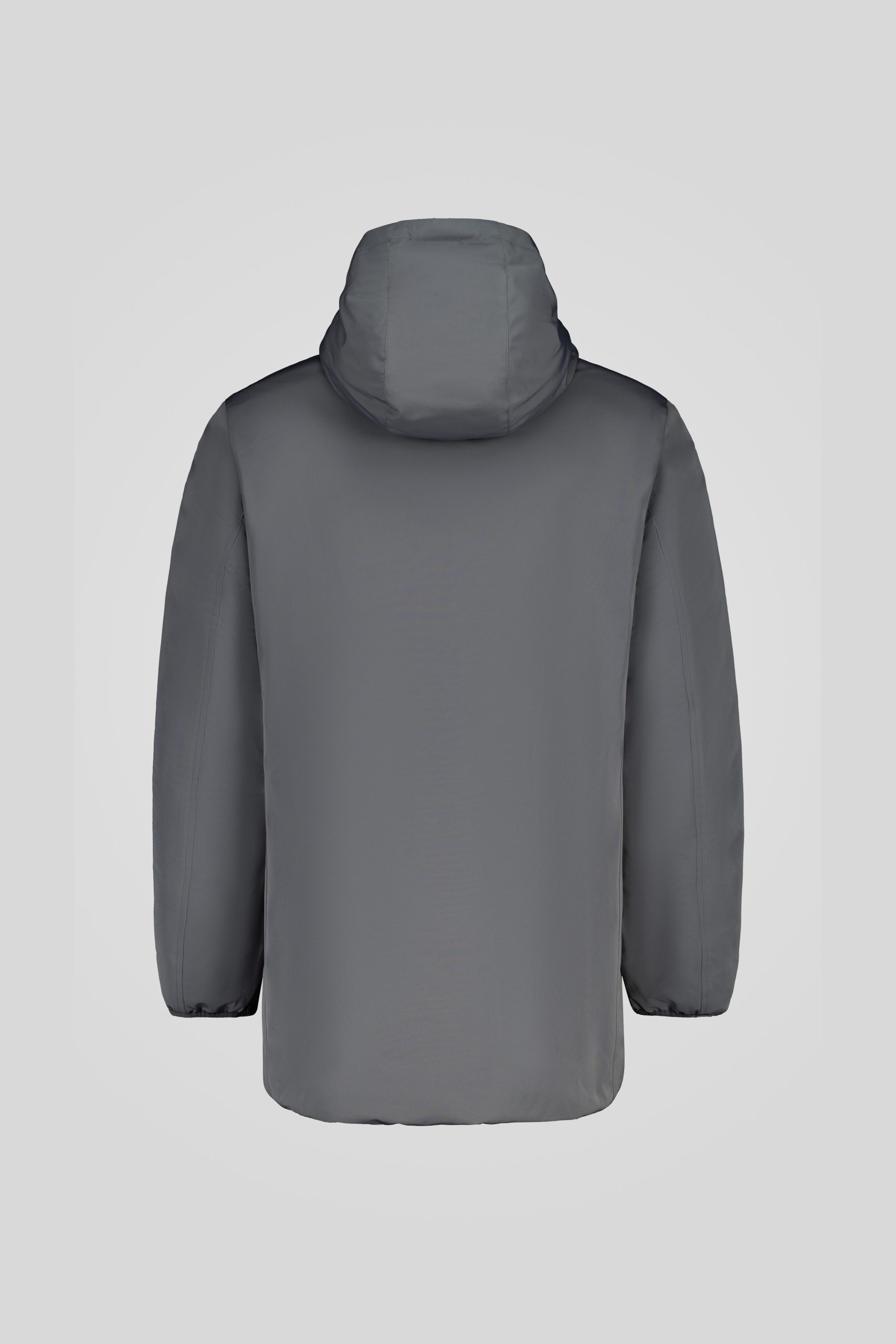 ciesse-daunenjacke-lang-grau-reversibel-800-fill-kapuze image 6