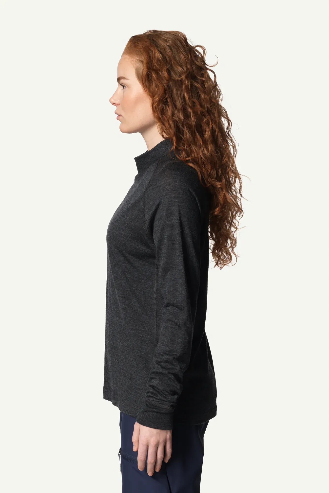 houdini-activist-turtleneck-damen-baselayer-true-black-merino image 2