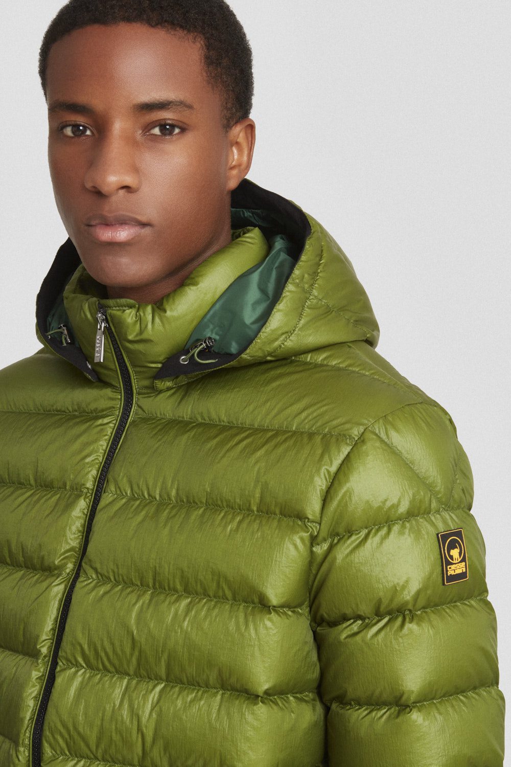 ciesse-outdoor-piumini-daunenjacke-gr-n-kurz-mit-kapuze image 3