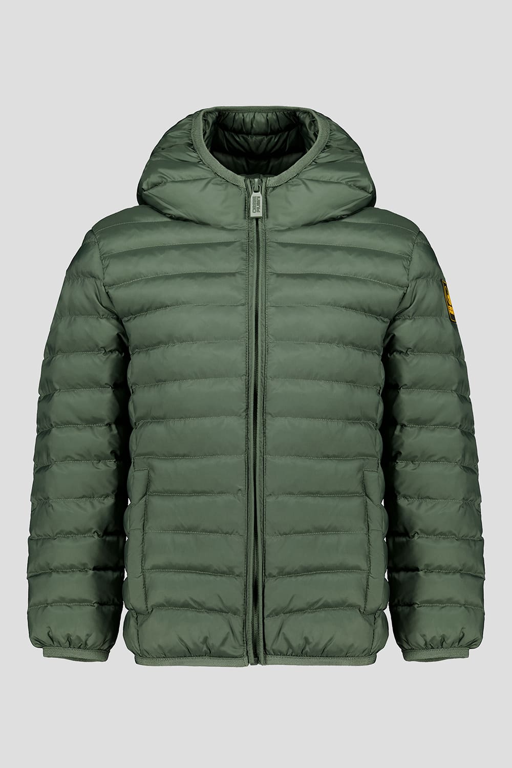 ciesse-outdoor-piumini-steppjacke-ultraleicht-gr-n-mit-kapuze image 1