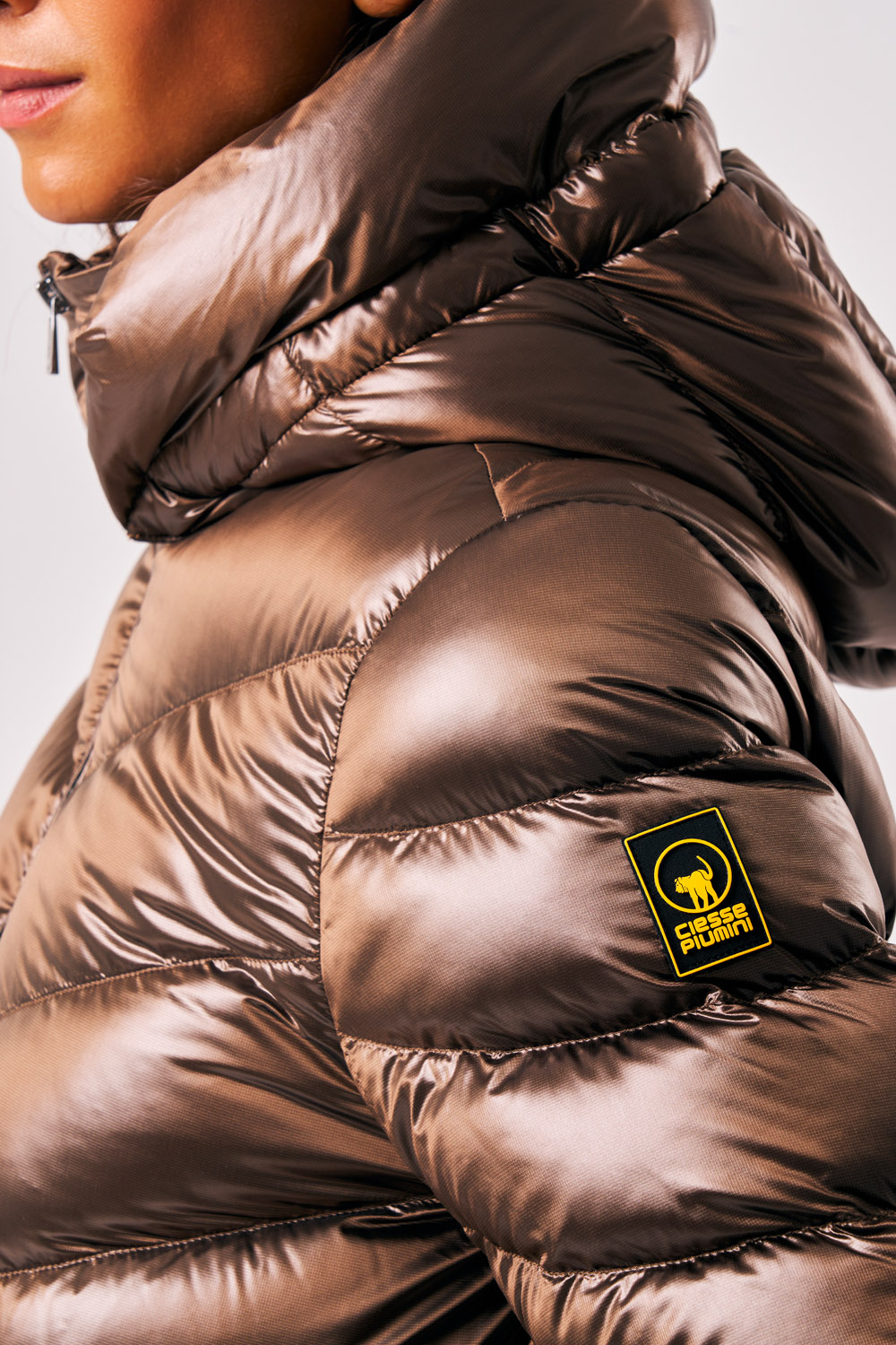 ciesse-outdoor-heidi-daunenjacke-braun-damen-kapuze image 4
