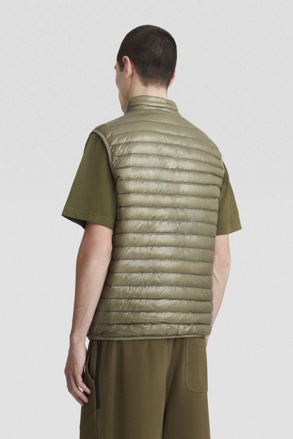 ciesse-smanicato-steppweste-gr-n-nylon-800-fill-daunenweste image 3