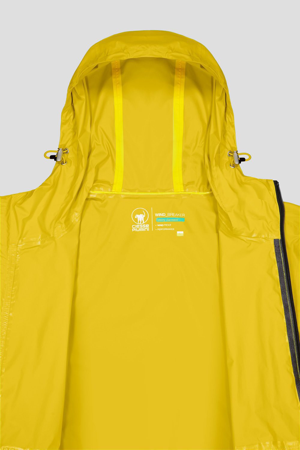 ciesse-outdoor-windjacke-gelb-packbar-wasserdicht image 7