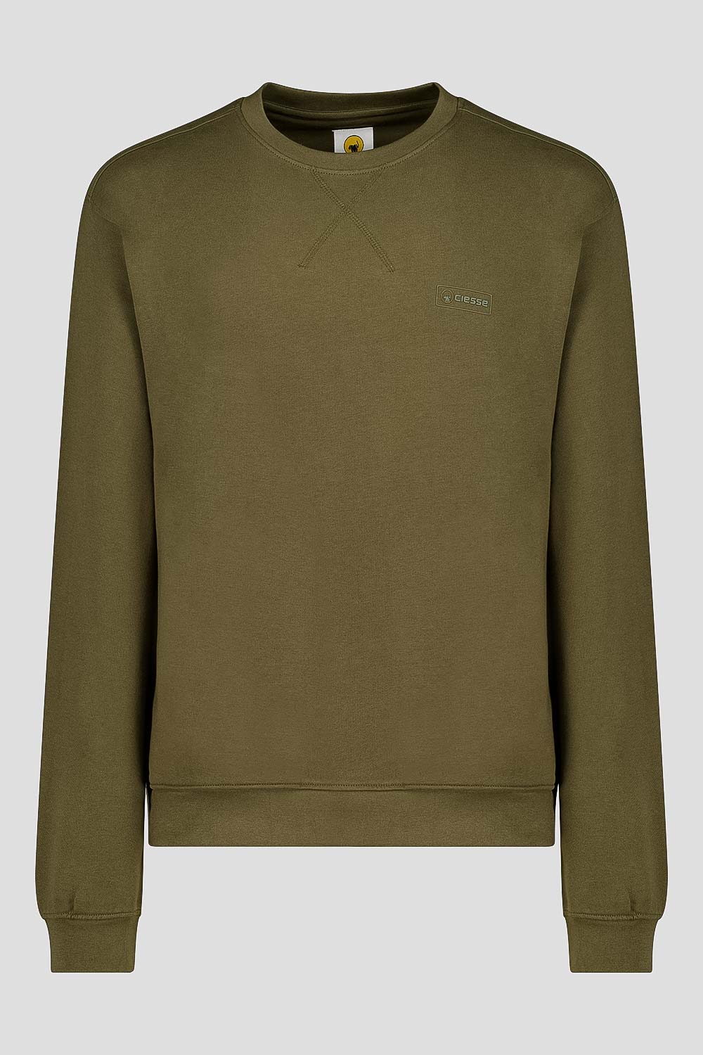 ciesse-outdoor-sweatshirt-rundhals-gr-n-baumwolle image 5