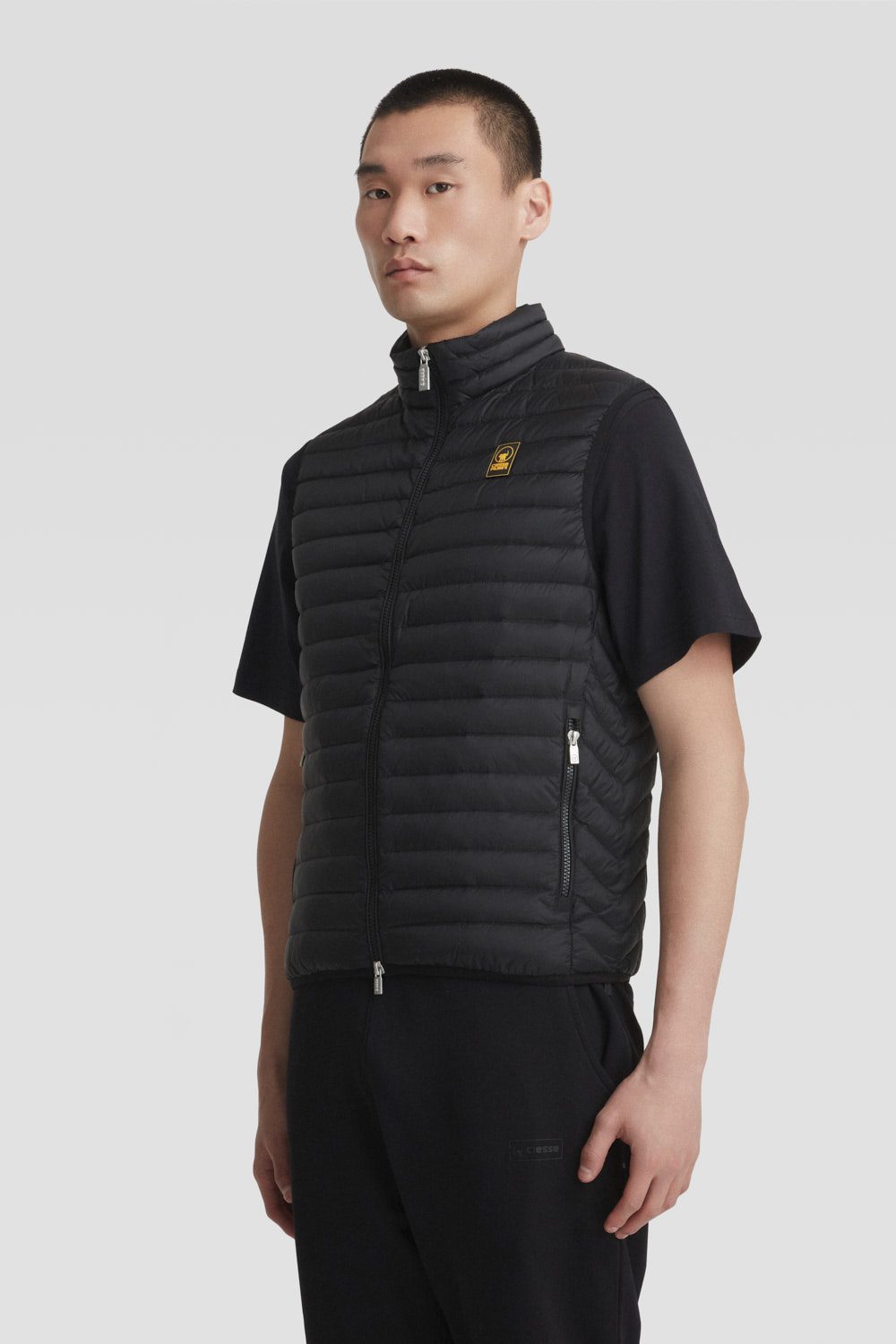 ciesse-outdoor-daunenweste-schwarz-herren-echt-daune-dwr image 2