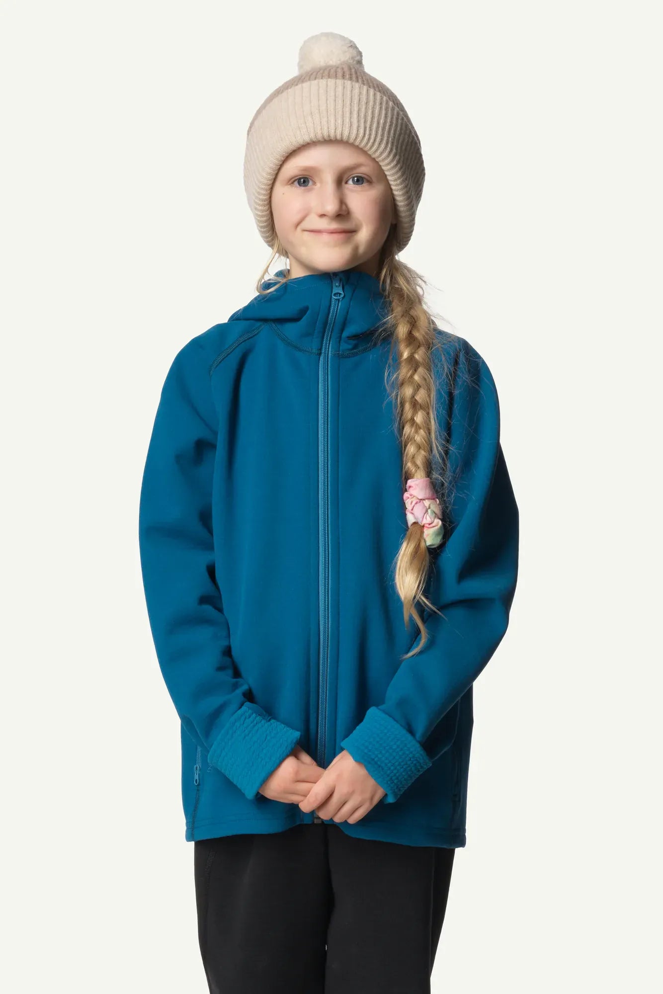 houdini-mono-air-jr-s-mono-air-houdi-fleece-hoodie-blue-illusion-recycelt image 4