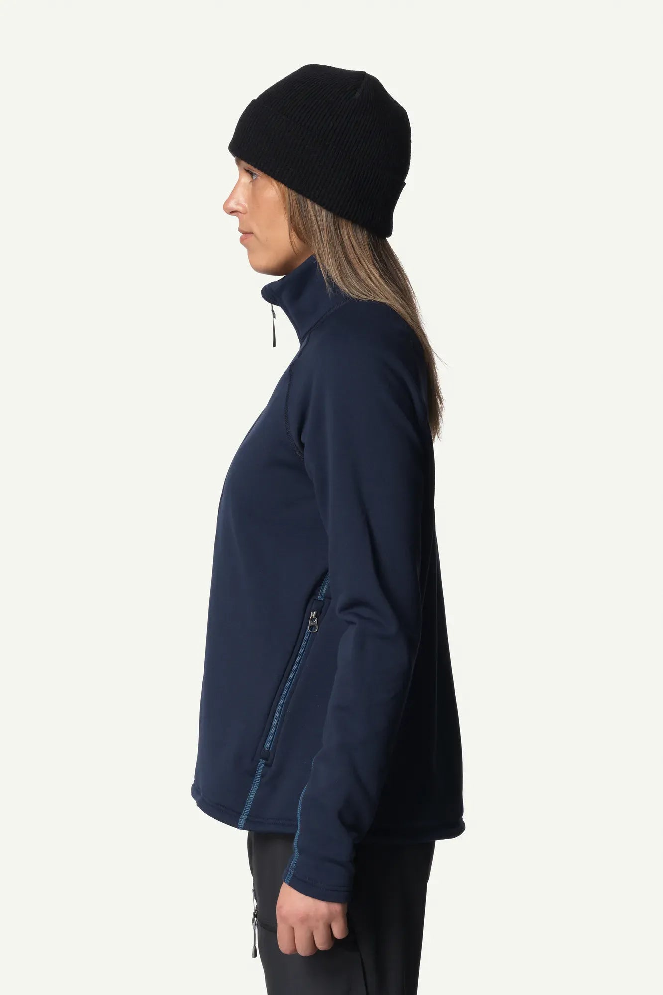 houdini-power-up-jacket-damen-true-black-fleece-leicht image 6
