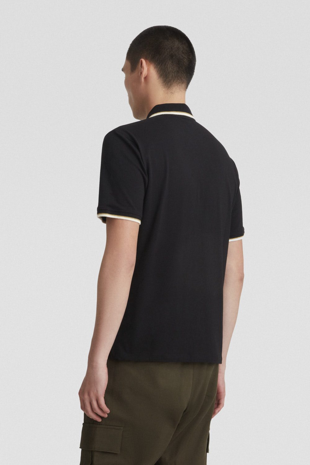 ciesse-outdoor-polo-jersey-stretch-poloshirt-schwarz-baumwolle image 4