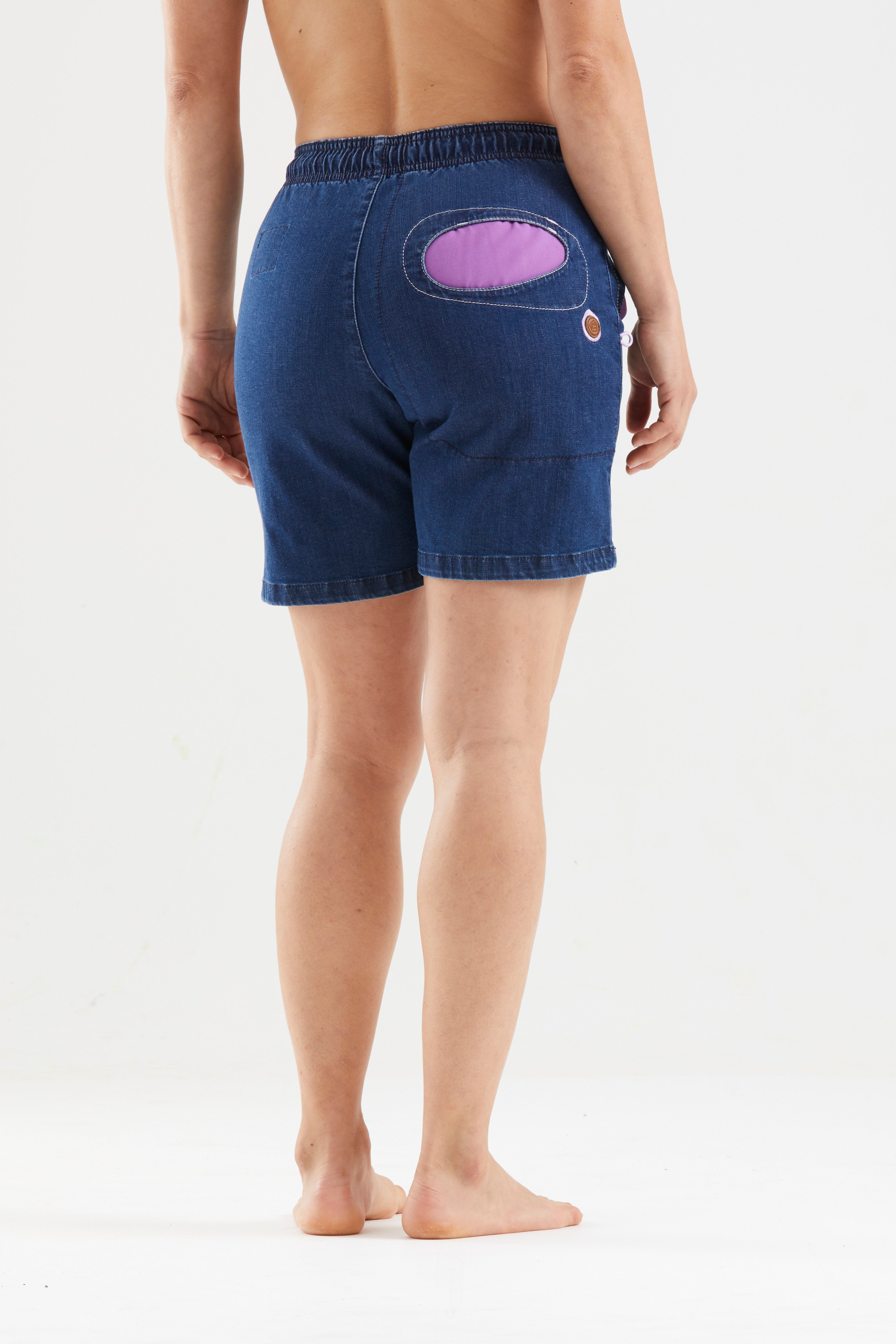 e9-onda-short-denim-black-slim-fit-klettern image 2