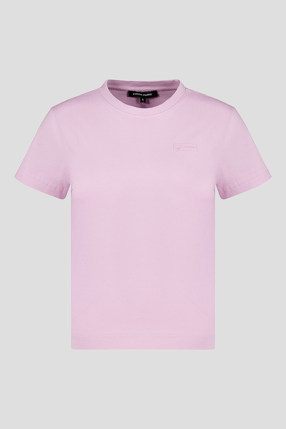 ciesse-outdoor-t-shirt-lilla-baumwolle-rundhals-logo image 3