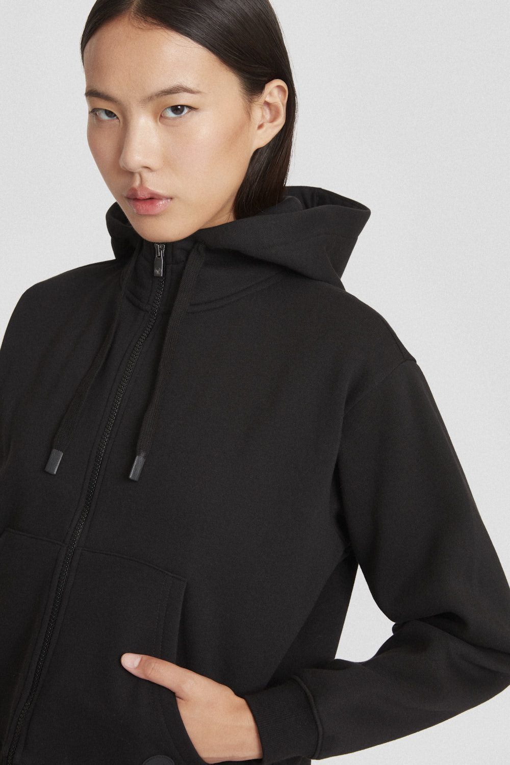 ciesse-outdoor-hoodie-schwarz-mit-rei-verschluss image 3