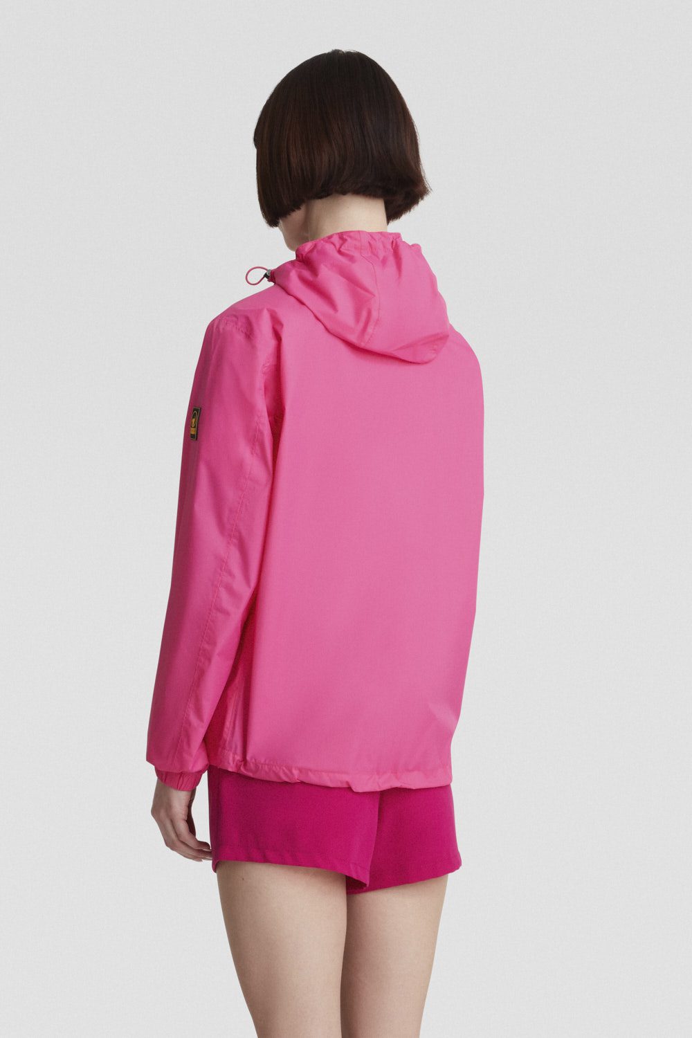 ciesse-outdoor-windjacke-fuchsia-leicht-mit-kapuze-packbar image 4