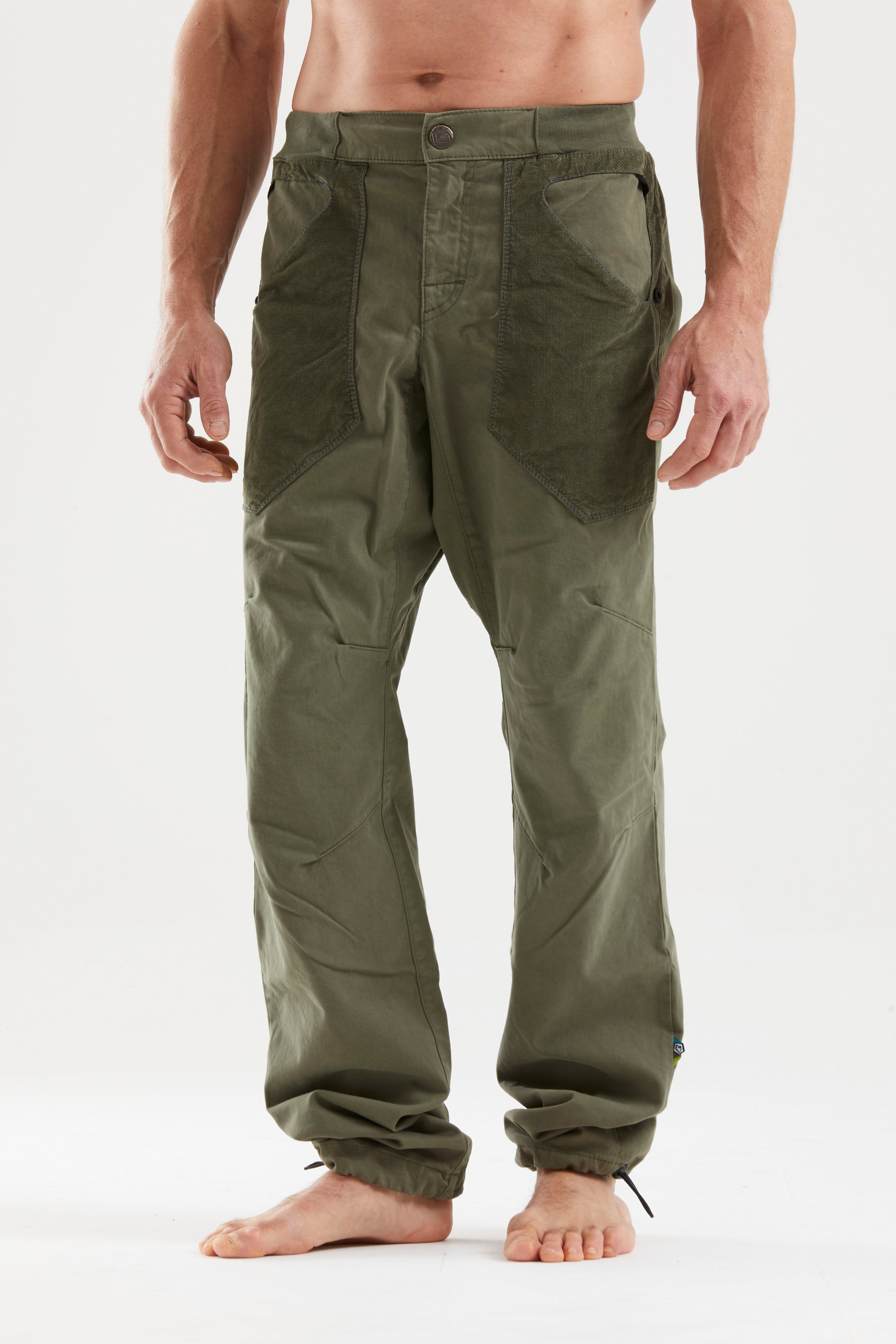 e9-ananas-2-2-kletterhose-junglegreen-satin-regular image 1