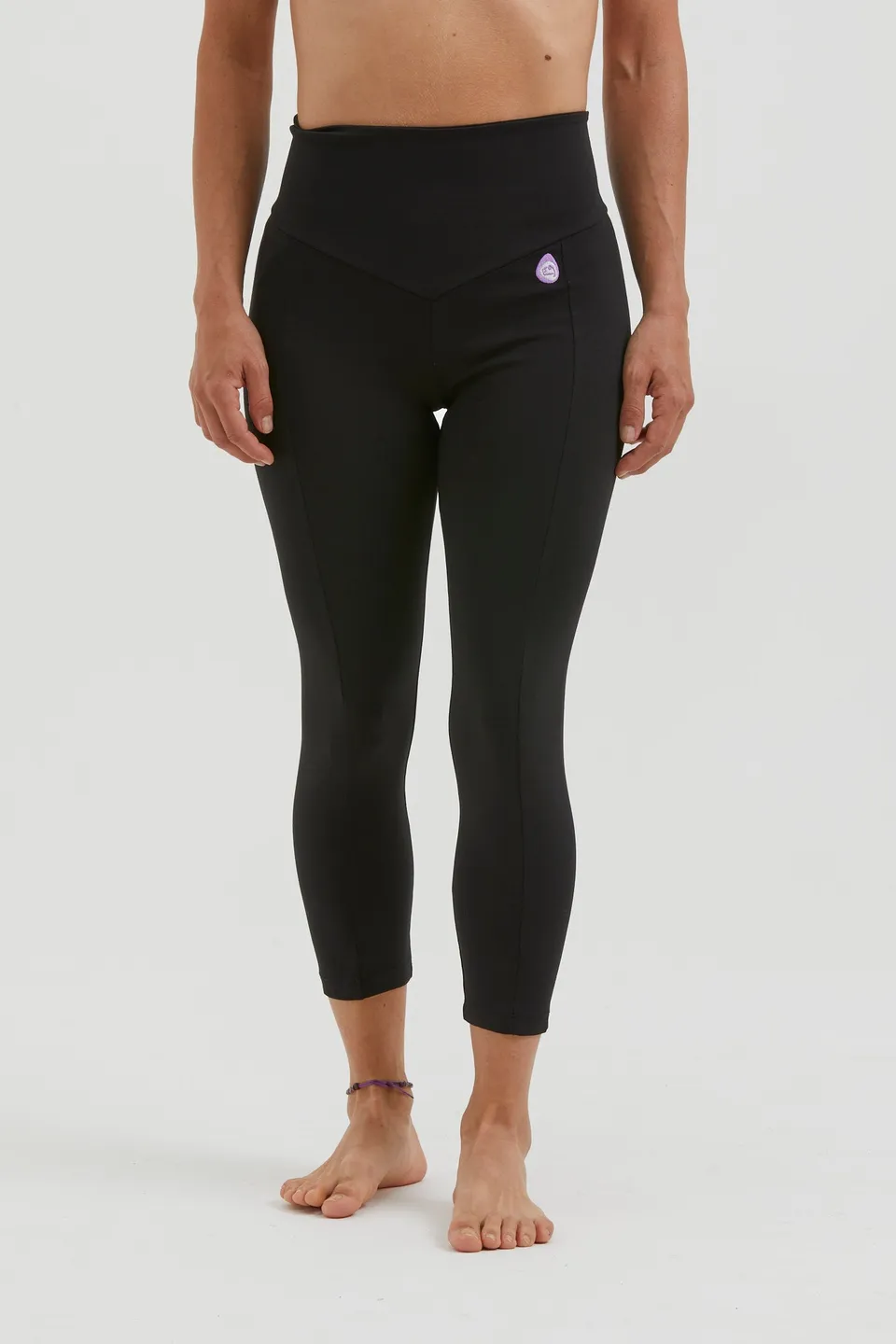 e9-lisa-7-8-leggings-greymelange-slim-fit image 1