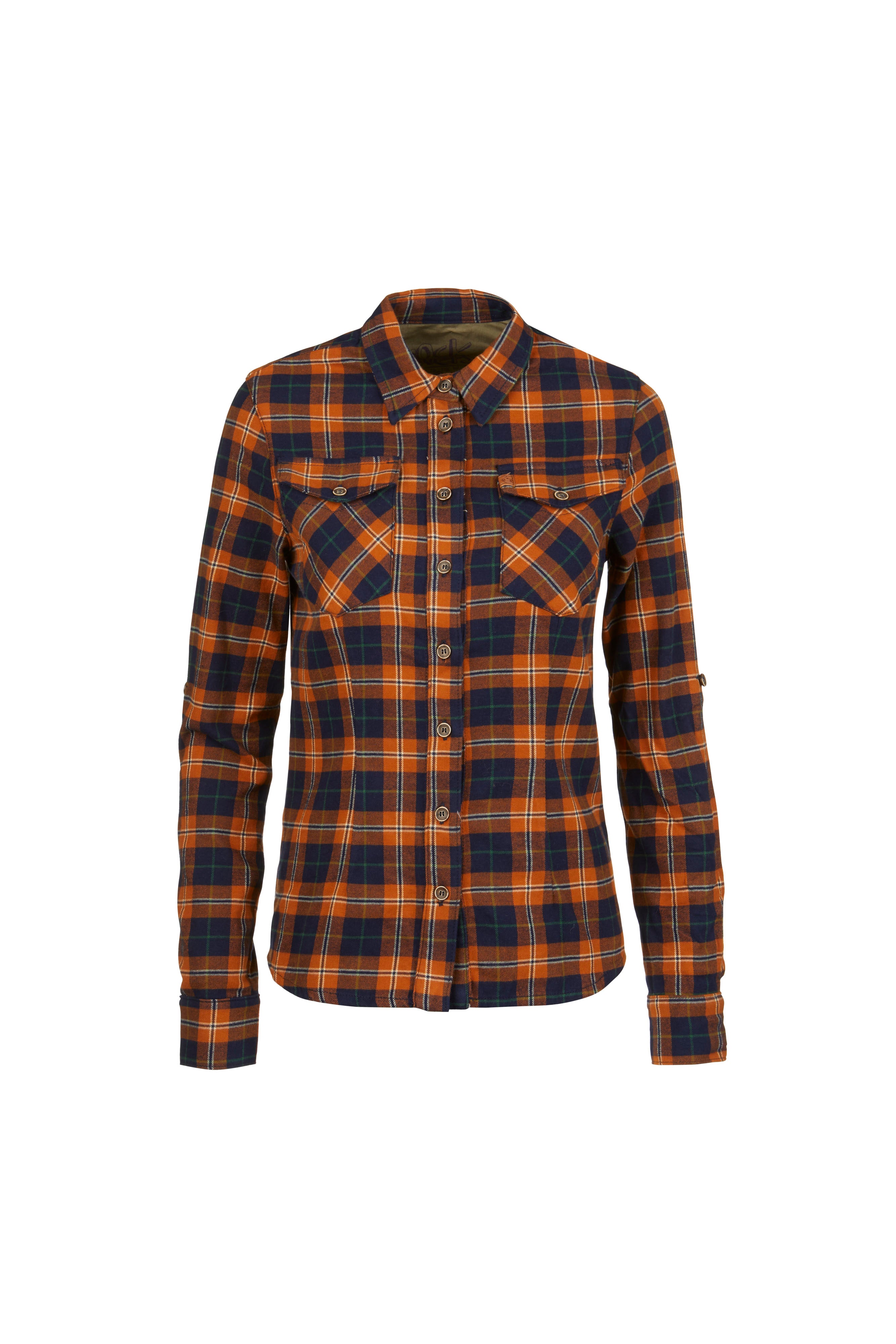 e9-irma-2-2-hemd-mustard-check-baumwolle-slim image 8