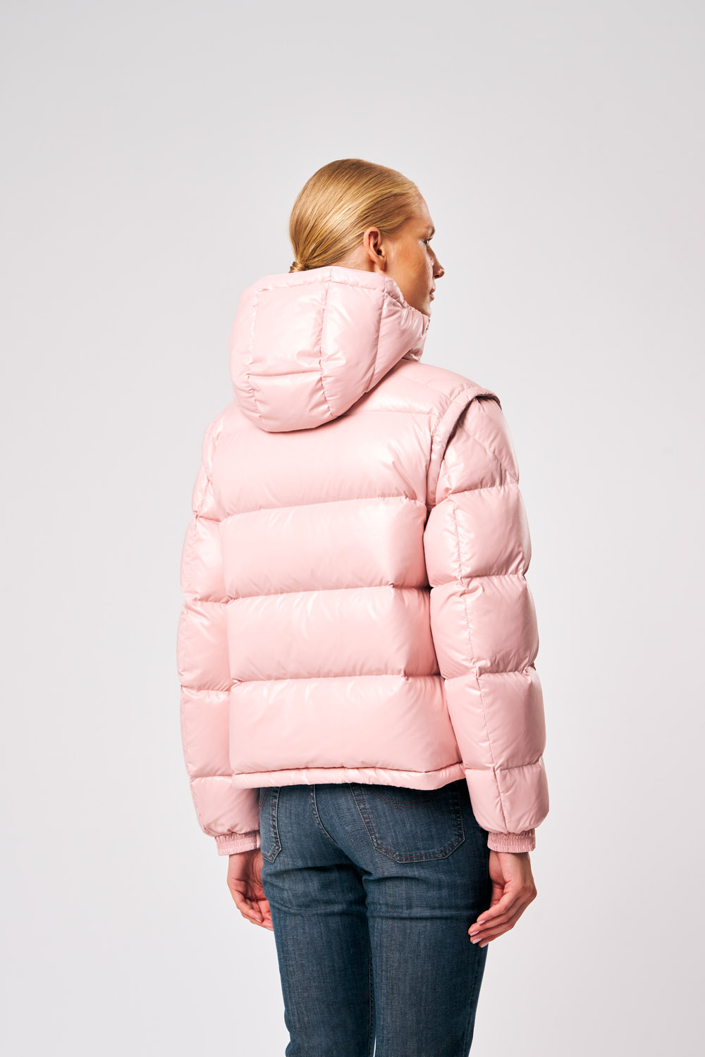 ciesse-outdoor-ginny-daunenjacke-rosa-damen-abnehmbare-rmel image 5
